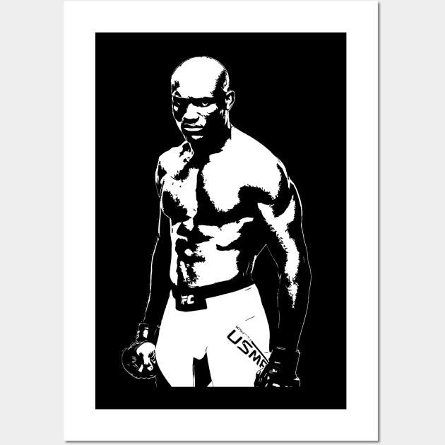 Kamaru Usman Wall Art by Fabzz